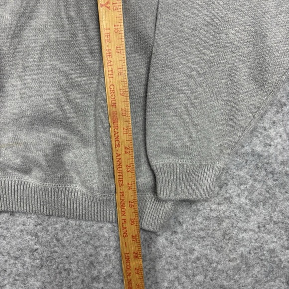 Eddie Bauer Gray Knit Crewneck Pullover Sweater Mens XL - Picture 3 of 7